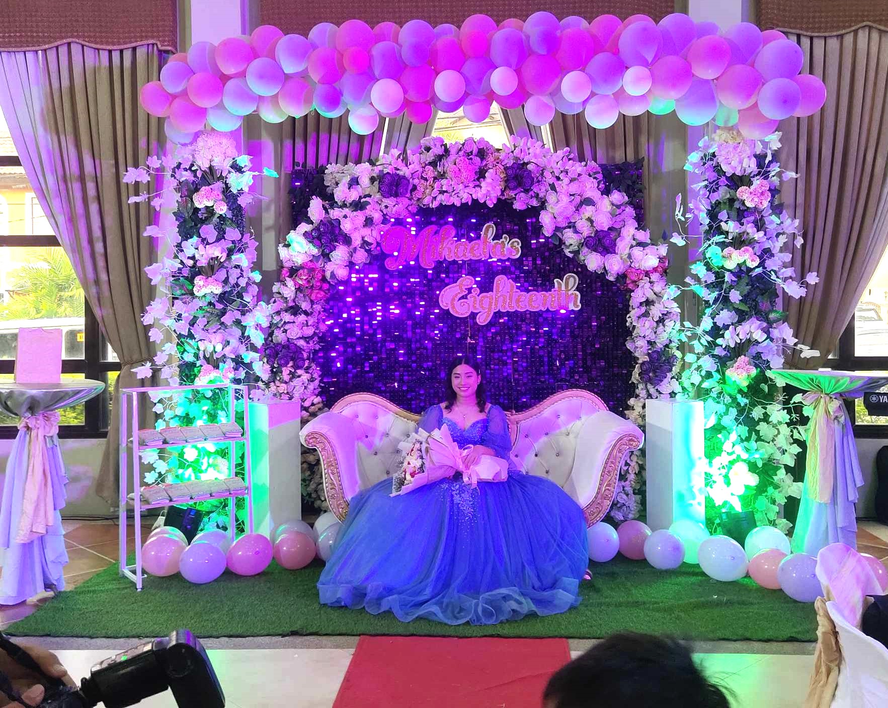 Birthday party buffet